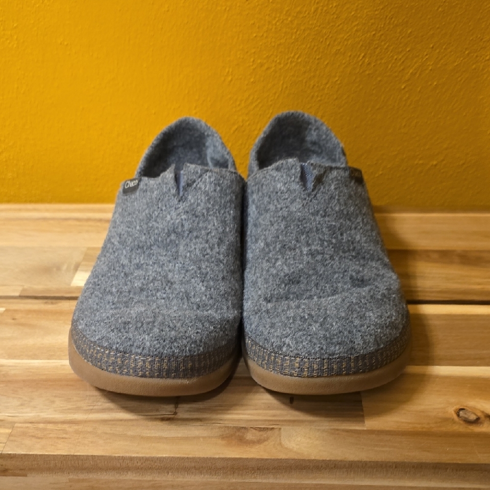 Chaco Charcoal Gray Wool Loafers